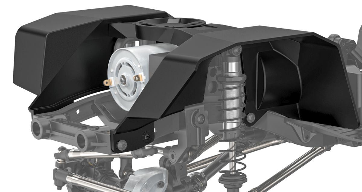 Gmade 1/10 GS02F TS Pro 4WD RC Rock Crawler Chassis Kit | Scale Trail Truck Builder