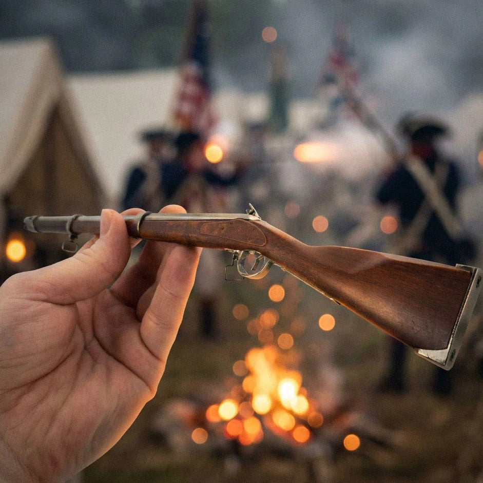 GoatGuns Patriot Miniature Musket Model – American Revolutionary War Replica