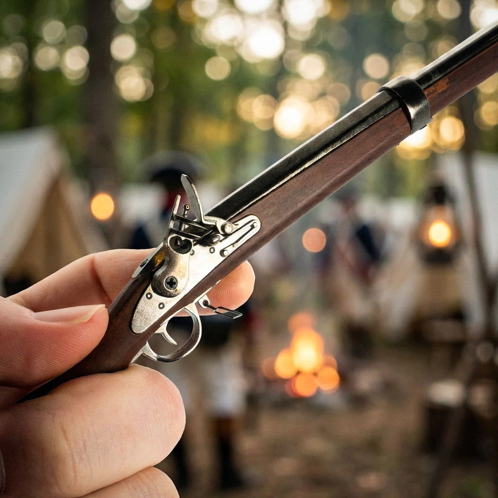 GoatGuns Patriot Miniature Musket Model – American Revolutionary War Replica