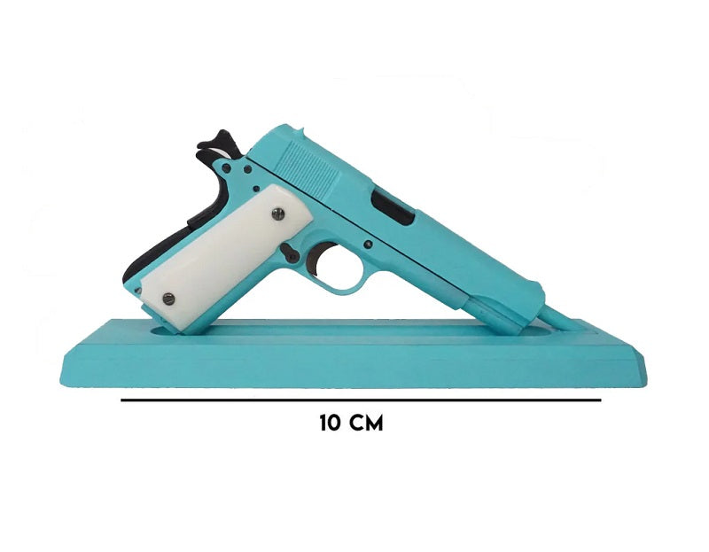 GoatGuns 1/3 Scale Die Cast 1911 Model, Light Blue 1911-BLUE