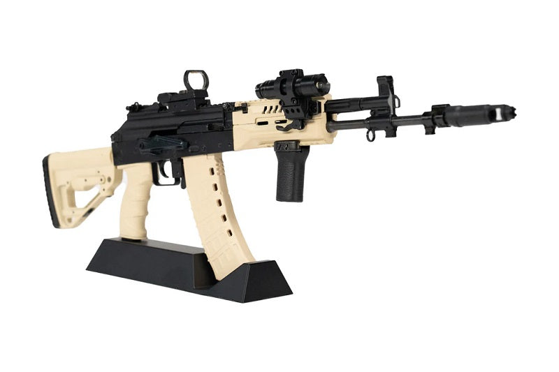 GoatGuns 1/3 Scale Die Cast AK12 Model, FDE AK12-FDE