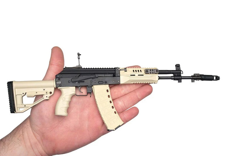 GoatGuns 1/3 Scale Die Cast AK12 Model, FDE AK12-FDE