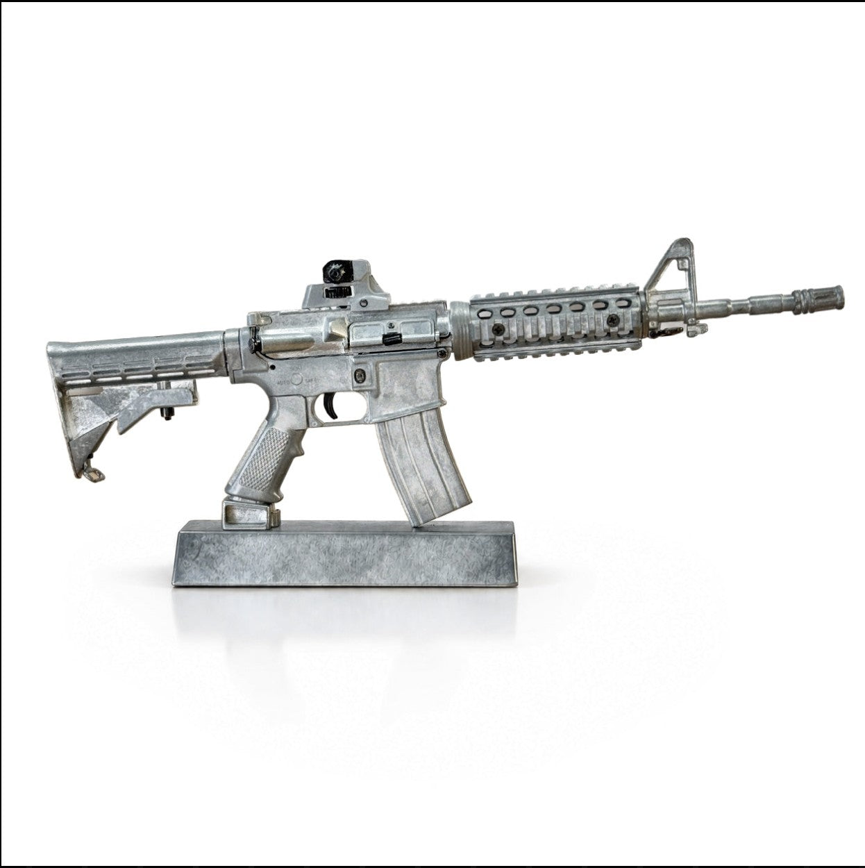 GoatGuns AR - 15 Raw Diecast Mini Model