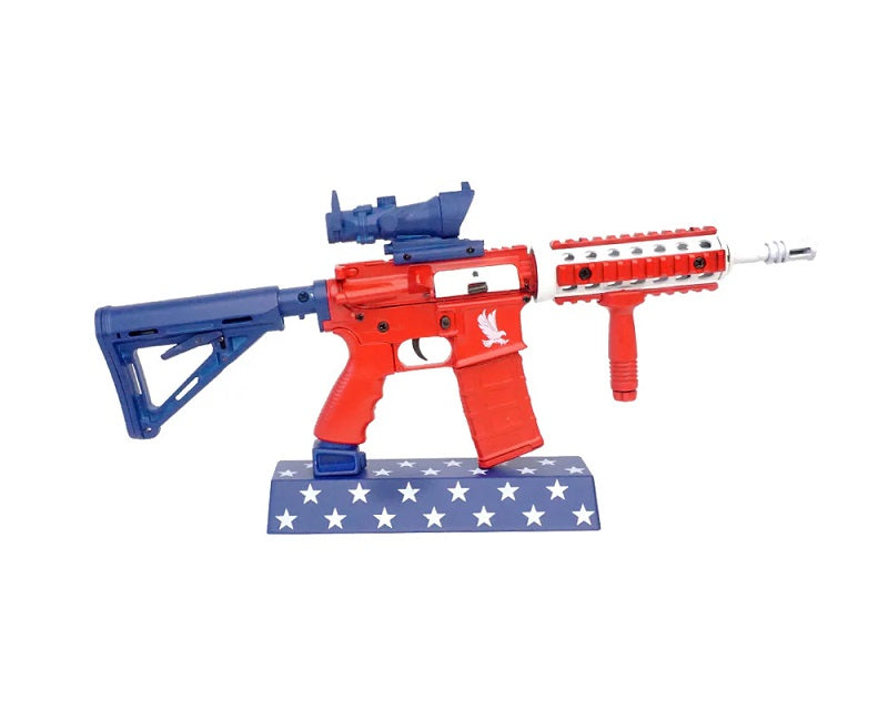 RC Hop Up Parts USA 250 Years of Freedom 1/3 Scale Replica Gun Case LED RGB COB Lights Includes Goat Gun AR-15 USA | Fits Goat Guns® Models