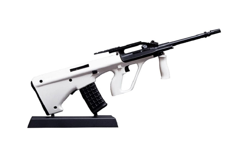 GoatGuns 1/3 Scale Die Cast Bullpup Model AR, White BP-WHITE