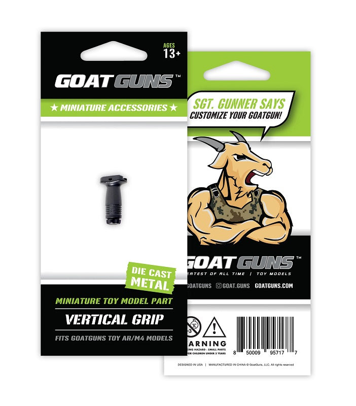 GoatGuns Die Cast Mini Vertical Fore-Grip, Fits AR15 Model GRIP