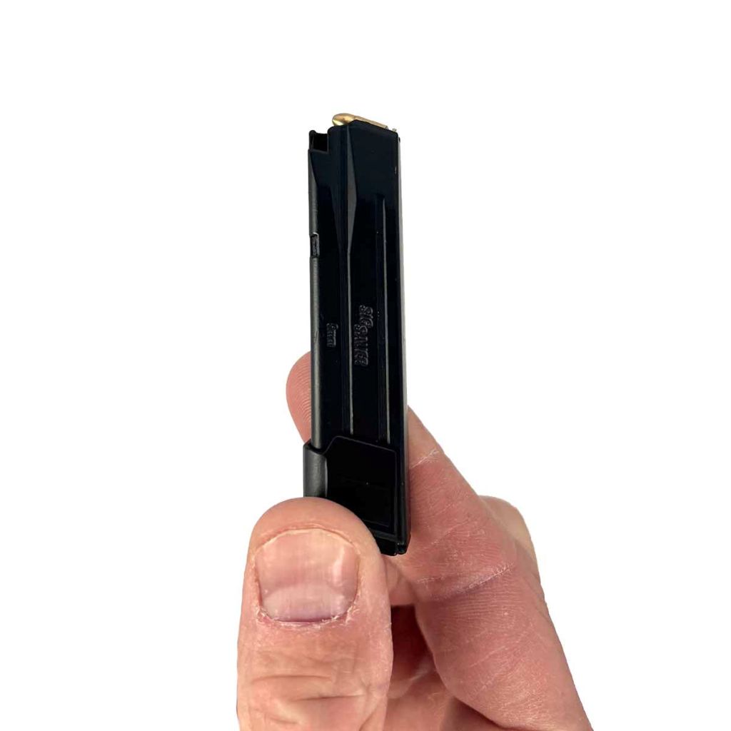 GoatGuns Extended magazine for mini Sig Sauer M17 model in black M17-EXT-MAG