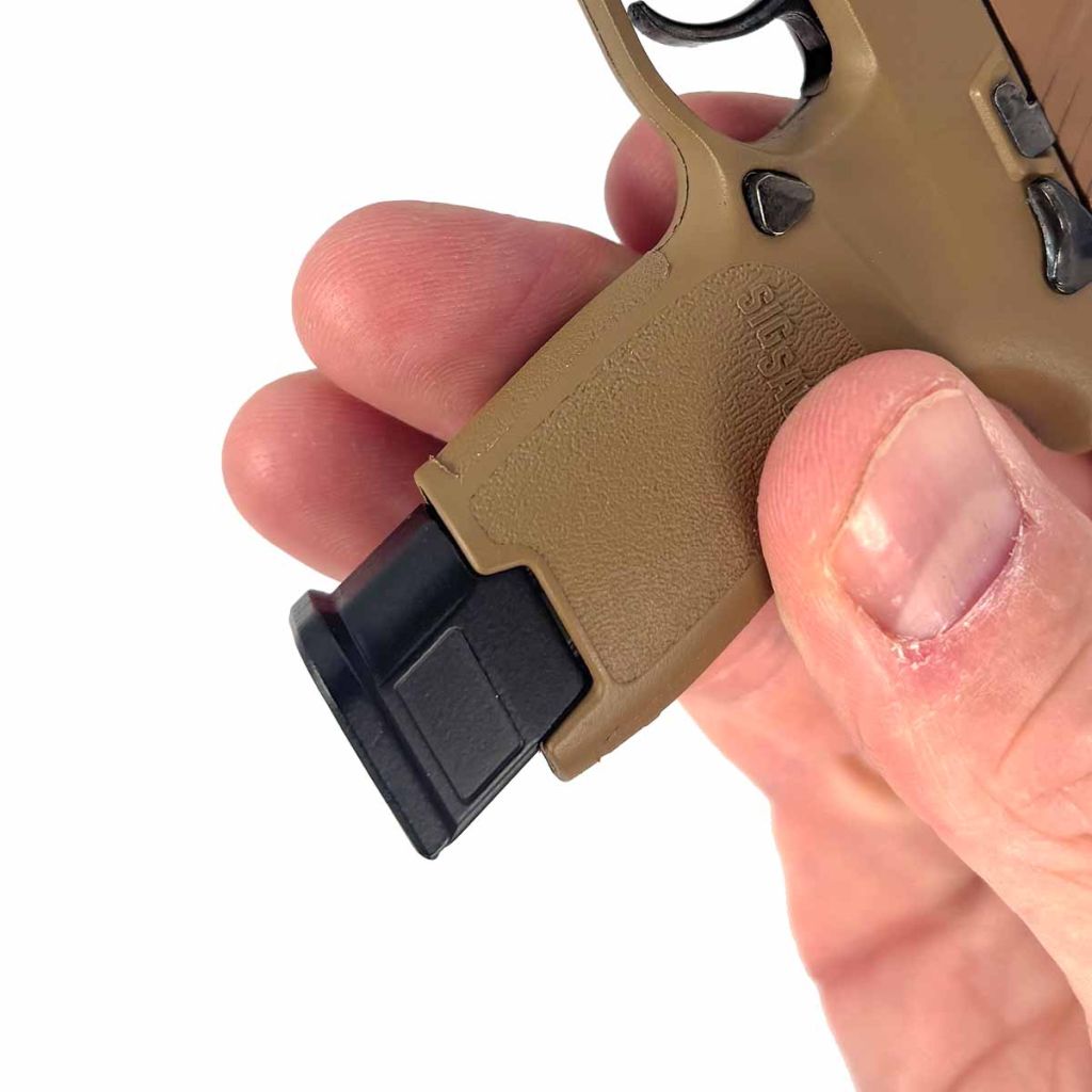 GoatGuns Extended magazine for mini Sig Sauer M17 model in black M17-EXT-MAG