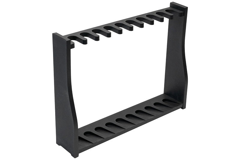 GoatGuns 1/3 Scale Die Cast 10 Slot Gun Rack Black RACK-BLACK