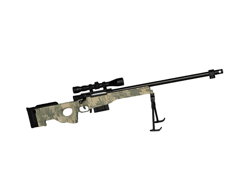 GoatGuns 1/4 Scale Die Cast Sniper Rifle Model Camo SR-CAMO