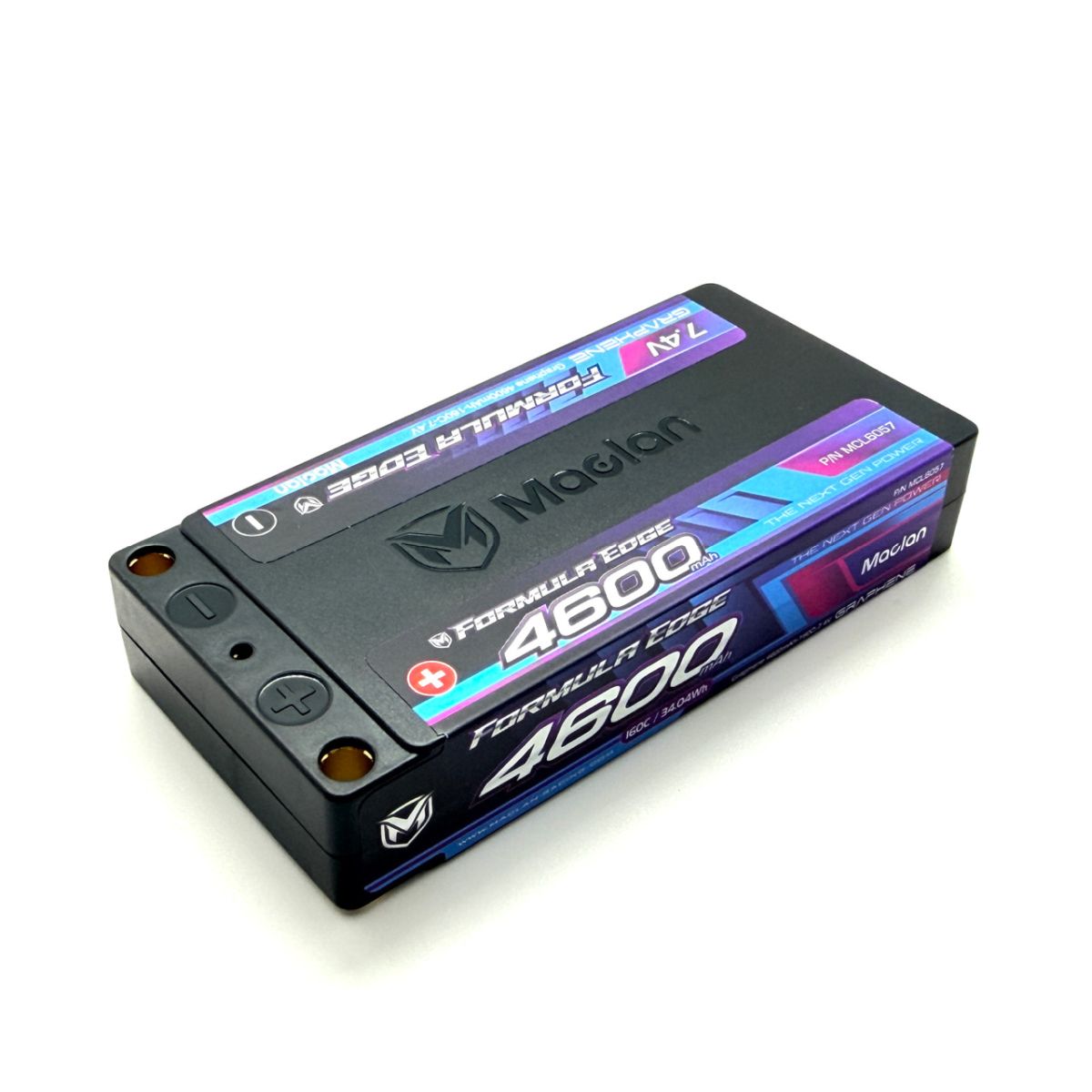 Maclan Racing Formula Edge 7.4V ULCG Shorty 4600mAh 2S LiPo Competition Battery