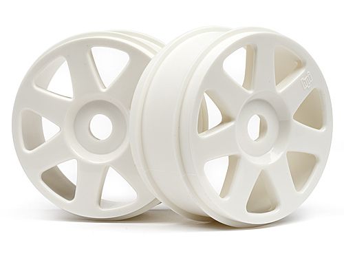 HPI Racing V7 1/8 Wheel White (42X83mm/2pcs) 103678