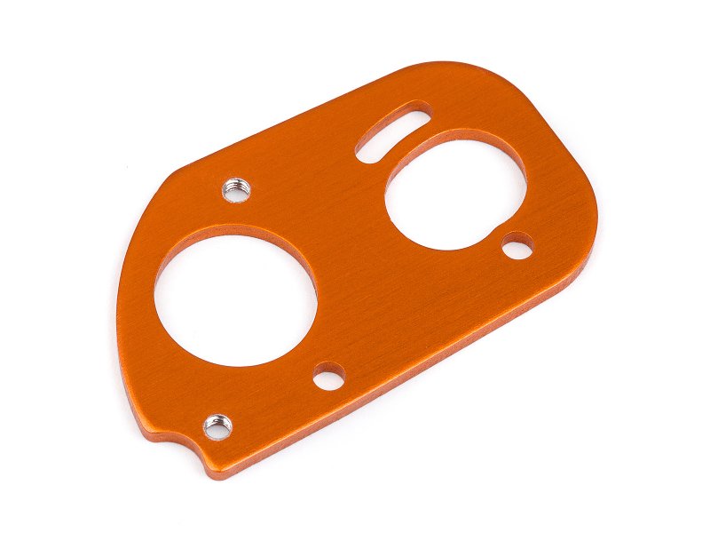 HPI Racing Motor Plate (Orange) Micro RS4  110144