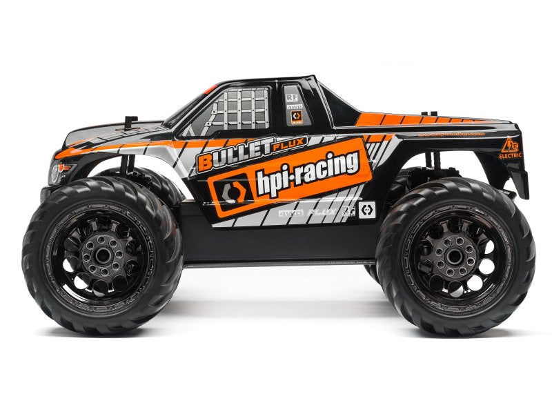 HPI Racing Bullet MT Clear Body W/ Nitro/Flux Decals 115515