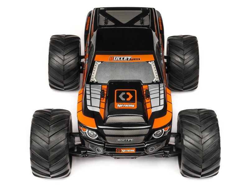 HPI Racing Bullet MT Clear Body W/ Nitro/Flux Decals 115515