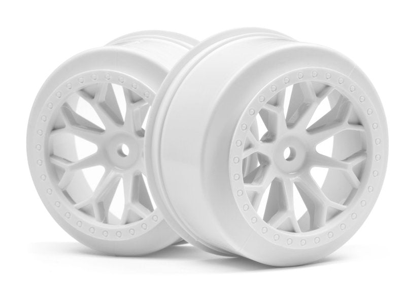 HPI Racing 8-Shot Jumpshot SC Wheel (White/2pcs) 116741