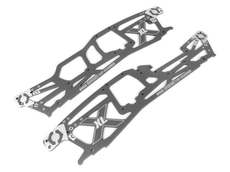 HPI Racing TVP Chassis Set – Savage XL 5.9 (Gunmetal Aluminum) – RC Upgrade