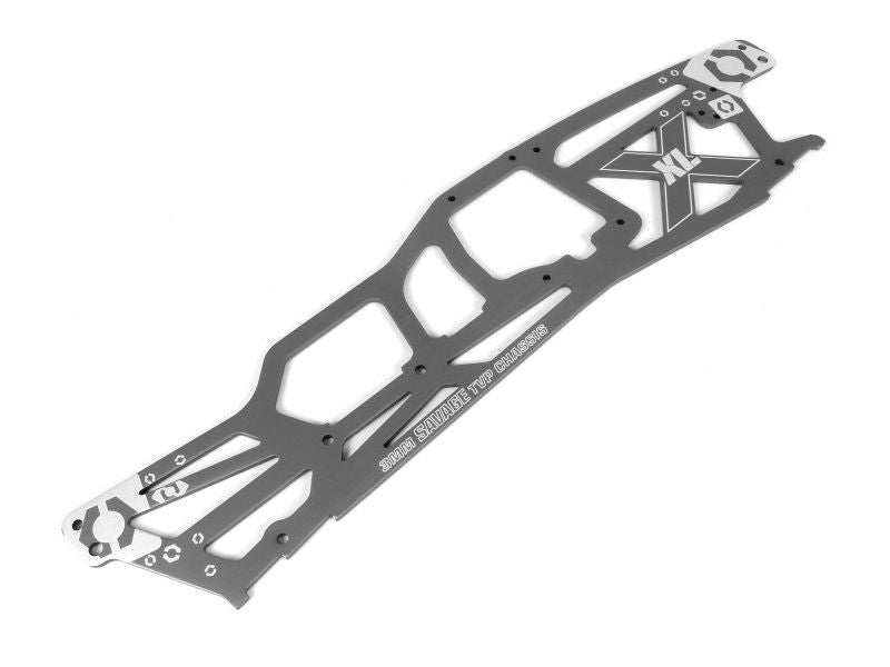 HPI Racing TVP Chassis Set – Savage XL 5.9 (Gunmetal Aluminum) – RC Upgrade
