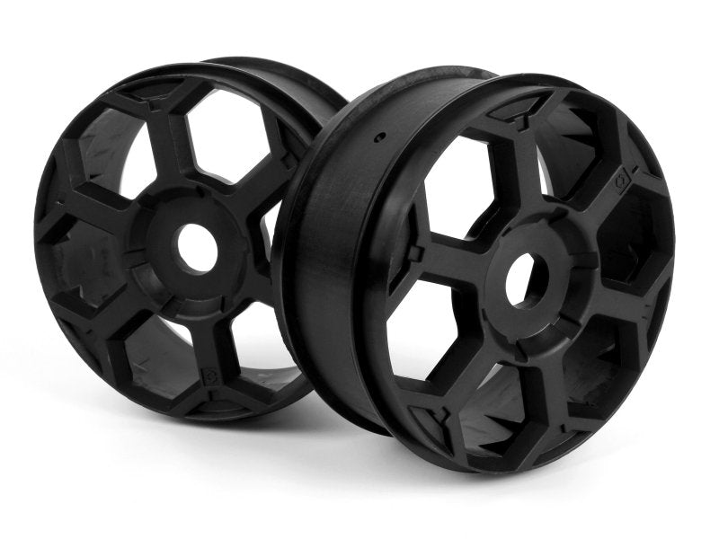 HPI Racing Hexcode 1/8 Buggy Wheels Black (2pcs)