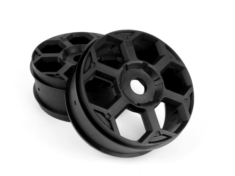 HPI Racing Hexcode 1/8 Buggy Wheels Black (2pcs)