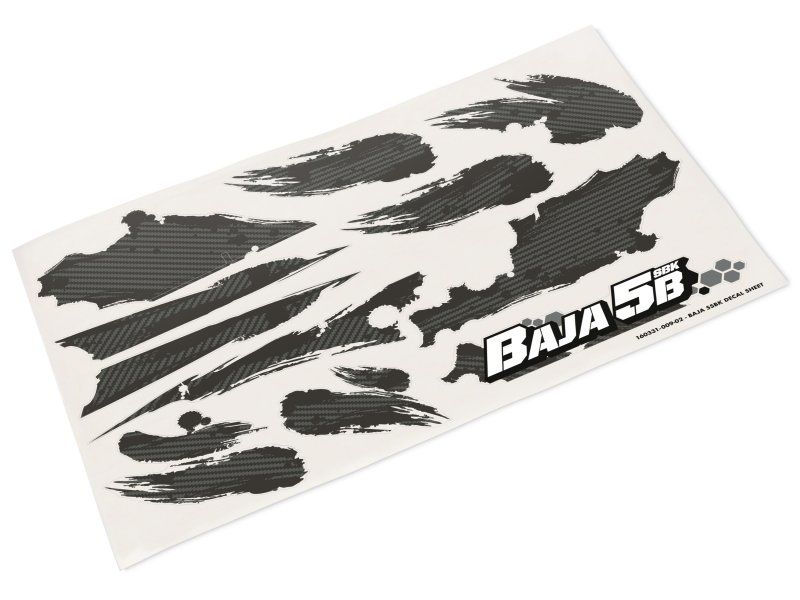 HPI Racing Baja 5B-1F Buggy Clear Body, with 2022 Decals 160332