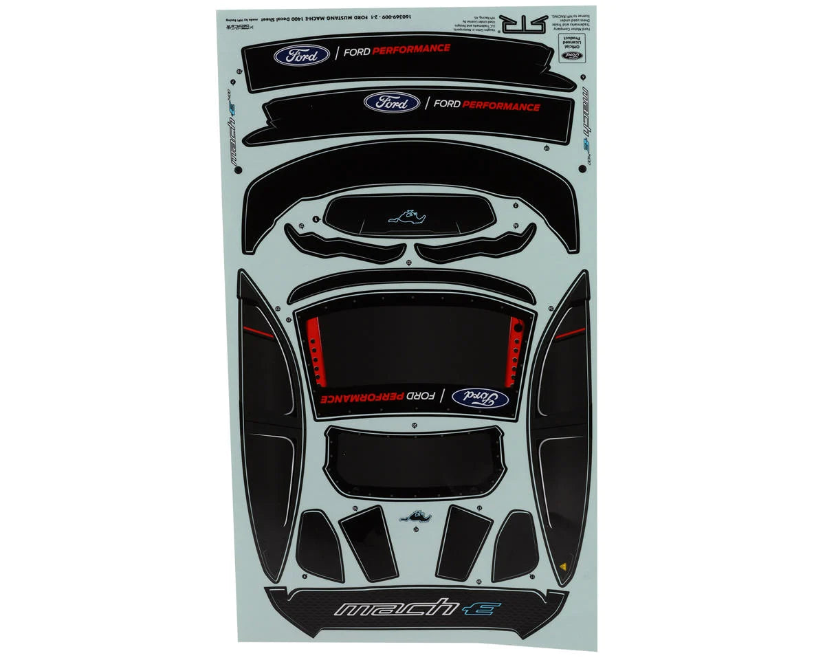 HPI Racing Ford Mustang Mach-E 1400 Clear Body — 200mm