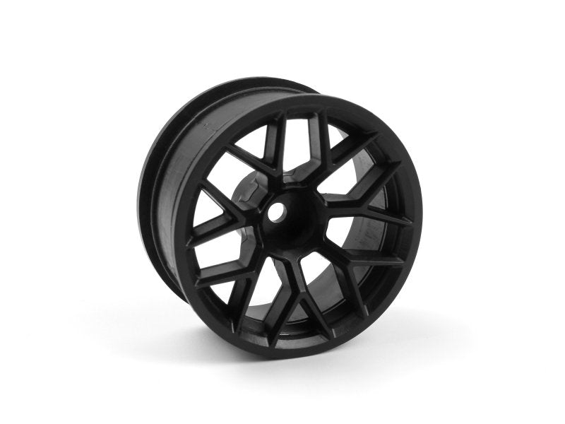 HPI Racing RTR Wheel 26mm Black 6mm Offset, Pair, Sport 3 160400