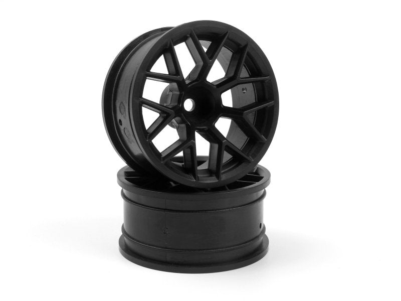 HPI Racing RTR Wheel 26mm Black 6mm Offset, Pair, Sport 3 160400