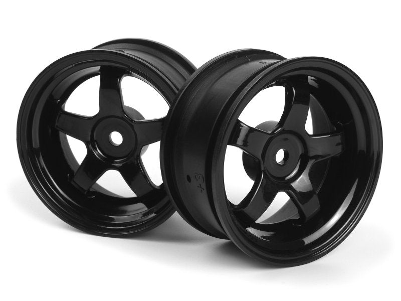 HPI Racing Work Meister S1 Wheel Black 26mm (3mm OS/2pcs) 160524