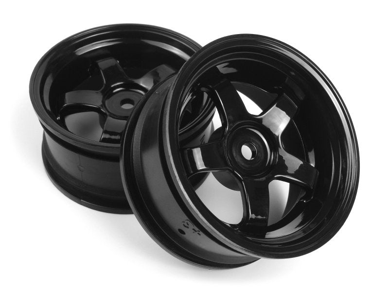 HPI Racing Work Meister S1 Wheel Black 26mm (3mm OS/2pcs) 160524