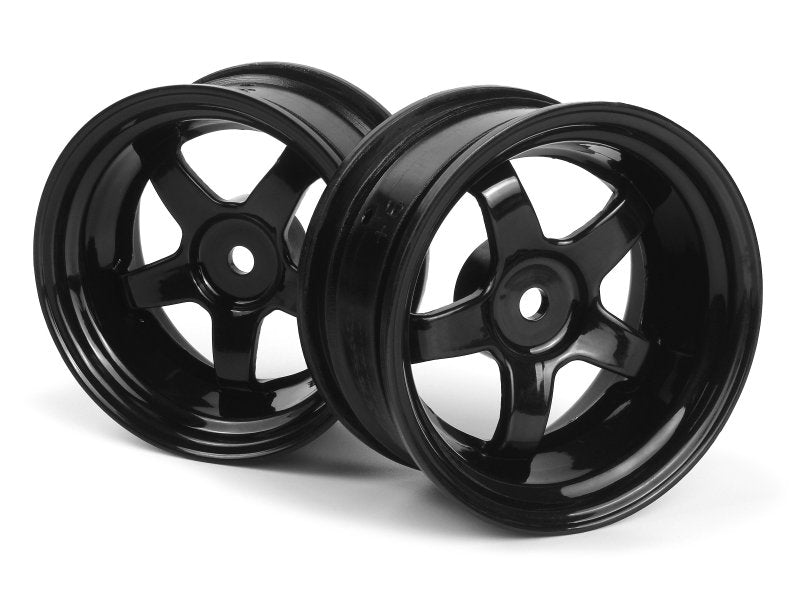 HPI Racing Work Meister S1 Wheel Black 26mm (6mm OS/2pcs) 160525