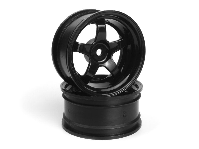 HPI Racing Work Meister S1 Wheel Black 26mm (6mm OS/2pcs) 160525