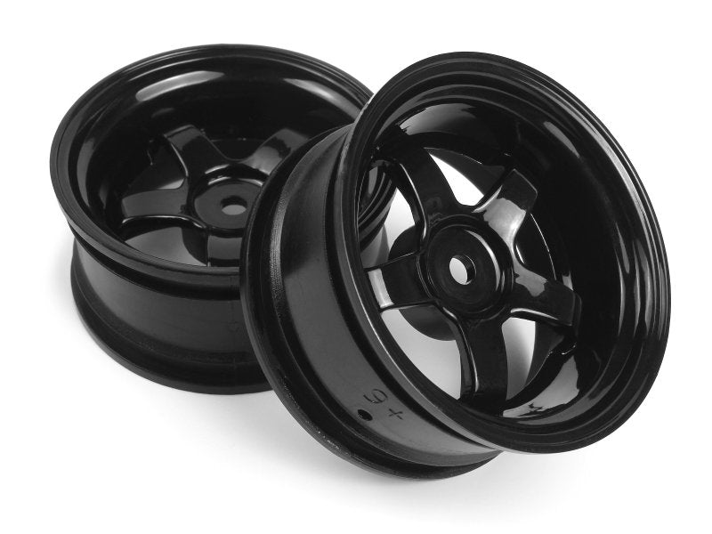 HPI Racing Work Meister S1 Wheel Black 26mm (6mm OS/2pcs) 160525