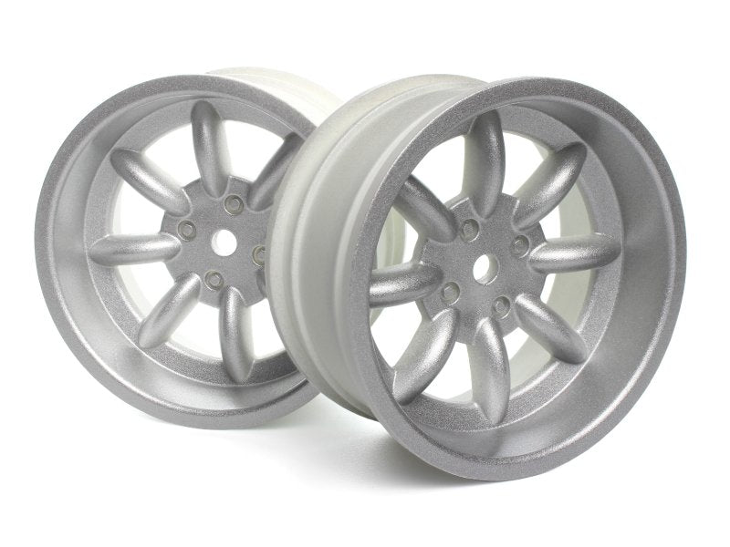 HPI Racing FS-15 Sport 8 Spoke Wheel Silver 26mm (OS 6mm/Pr) 160541