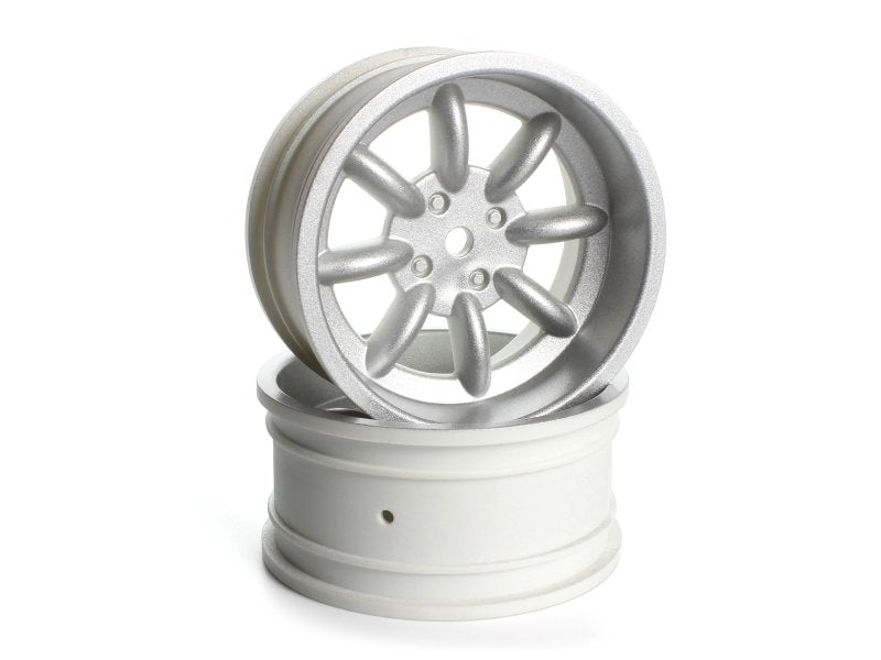 HPI Racing FS-15 Sport 8 Spoke Wheel Silver 26mm (OS 6mm/Pr) 160541