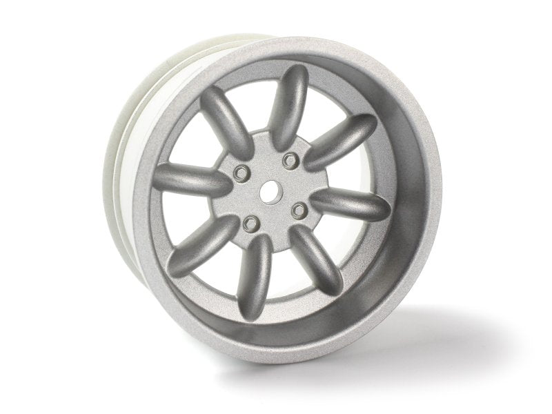 HPI Racing FS-15 Sport 8 Spoke Wheel Silver 26mm (OS 6mm/Pr) 160541