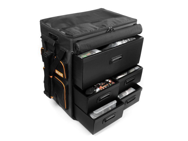HPI Racing Hauler Bag with 5 Drawers (Black) – RC Carry & Storage Case