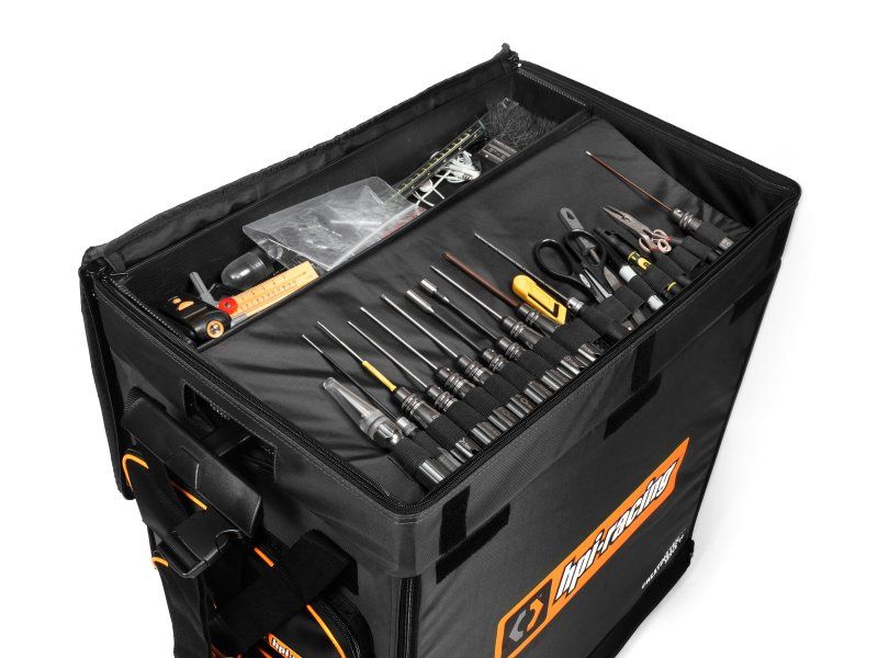 HPI Racing Hauler Bag with 5 Drawers (Black) – RC Carry & Storage Case