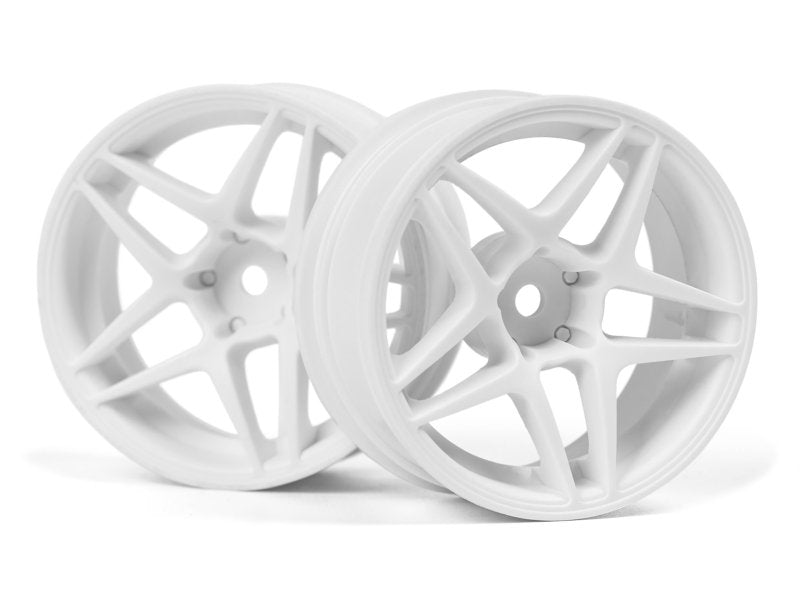 HPI Racing Kansei Astro Wheels White 3mm Offset 26mm (Pr) 160579