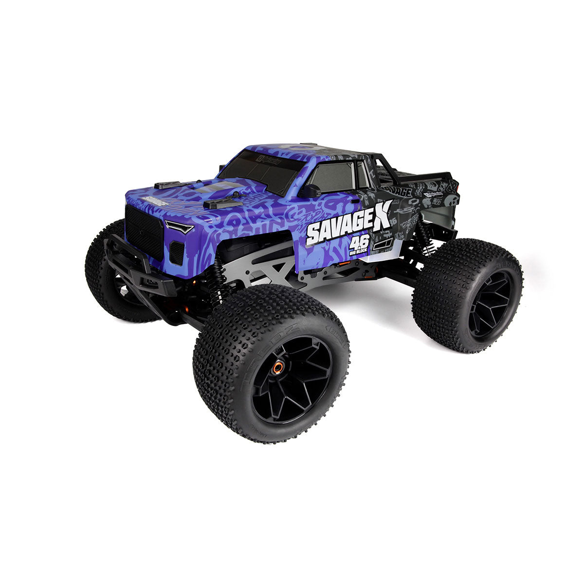 HPI Savage X 4.6 GT-6 Blue – 1/8 Nitro Monster Truck RTR