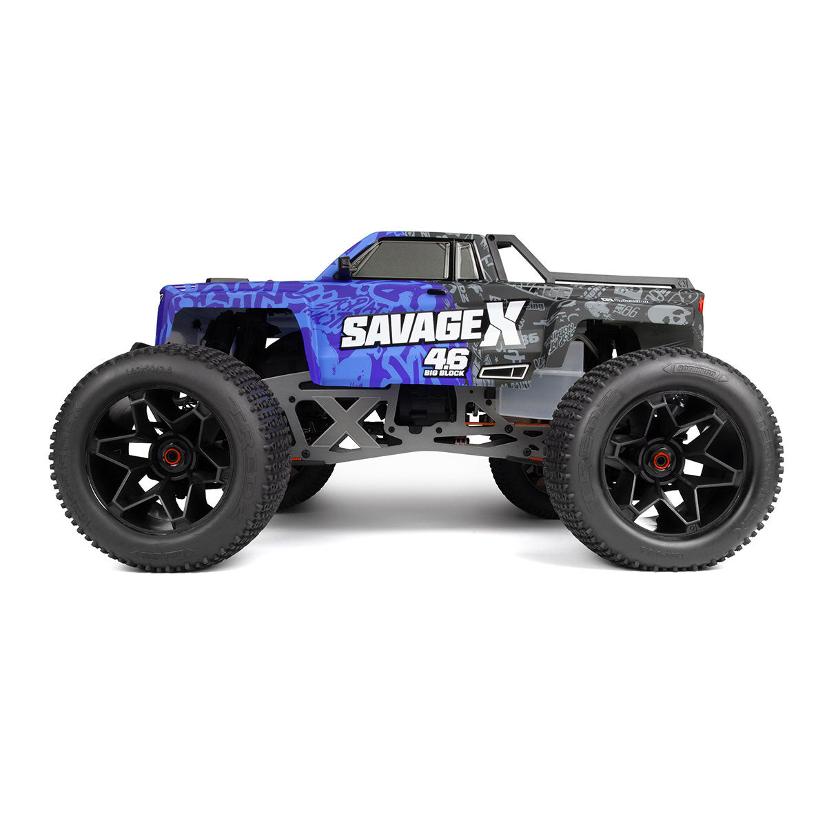 HPI Savage X 4.6 GT-6 Blue – 1/8 Nitro Monster Truck RTR