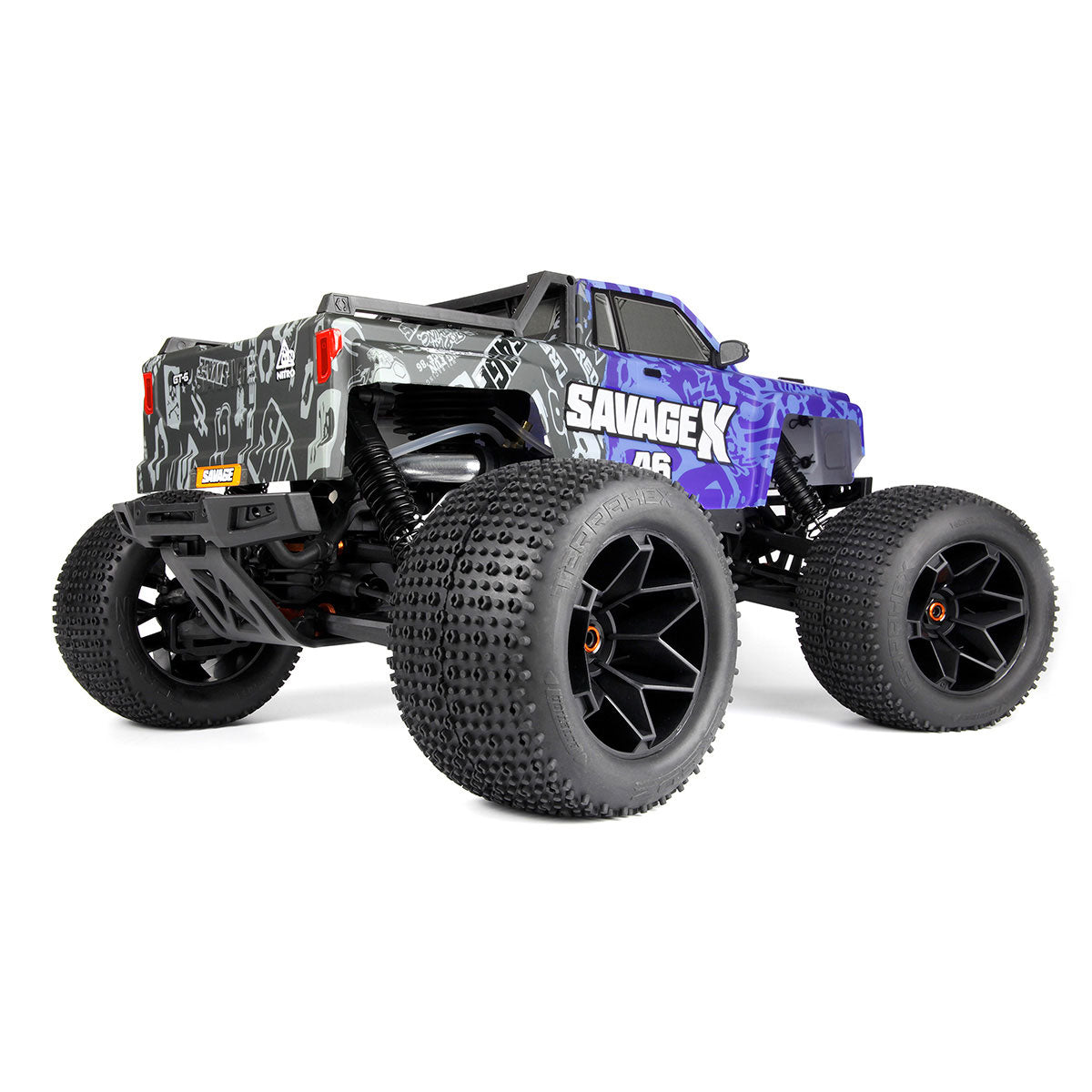 HPI Savage X 4.6 GT-6 Blue – 1/8 Nitro Monster Truck RTR