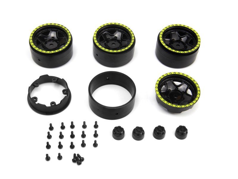 HPI Racing CL-5 Beadlock Wheel 1.2in (Green/4pcs) 160866