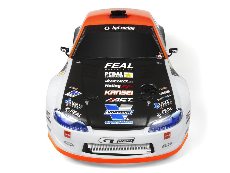 HPI Racing Nissan Silvia S15 Aurimas 'Odi' Bakchis Printed Body (200mm) 160931
