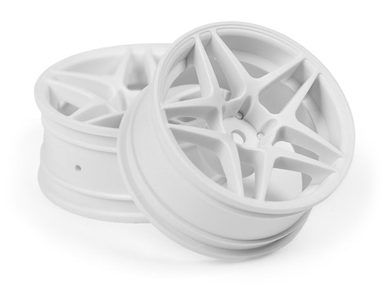 HPI Racing Kansei Astro Wheels White 6mm Offset 26mm (Pr) 160949