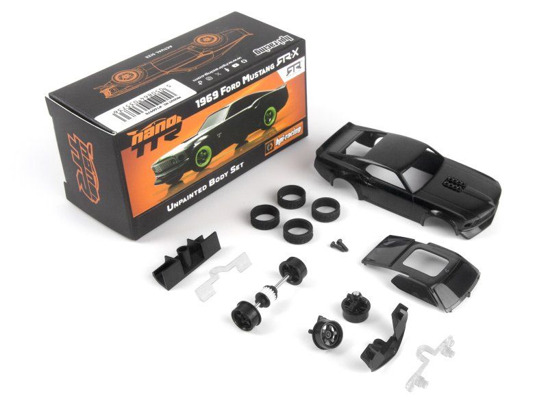 HPI Racing nano-TTR 1969 Ford Mustang RTR-X Unpainted Body Set 160970
