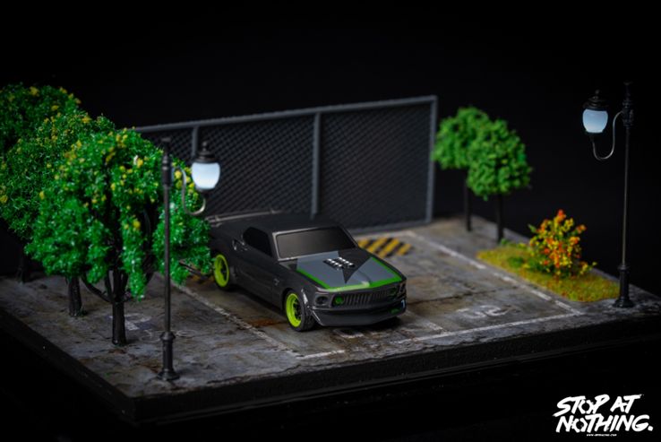 HPI Racing nano-TTR 1969 Ford Mustang RTR-X 160980