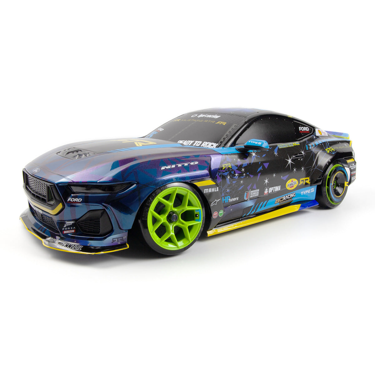 HPI Stage-D10 Flux Ford Mustang RTR Spec-5 FD VGJR 1/10 Brushless Drift Car