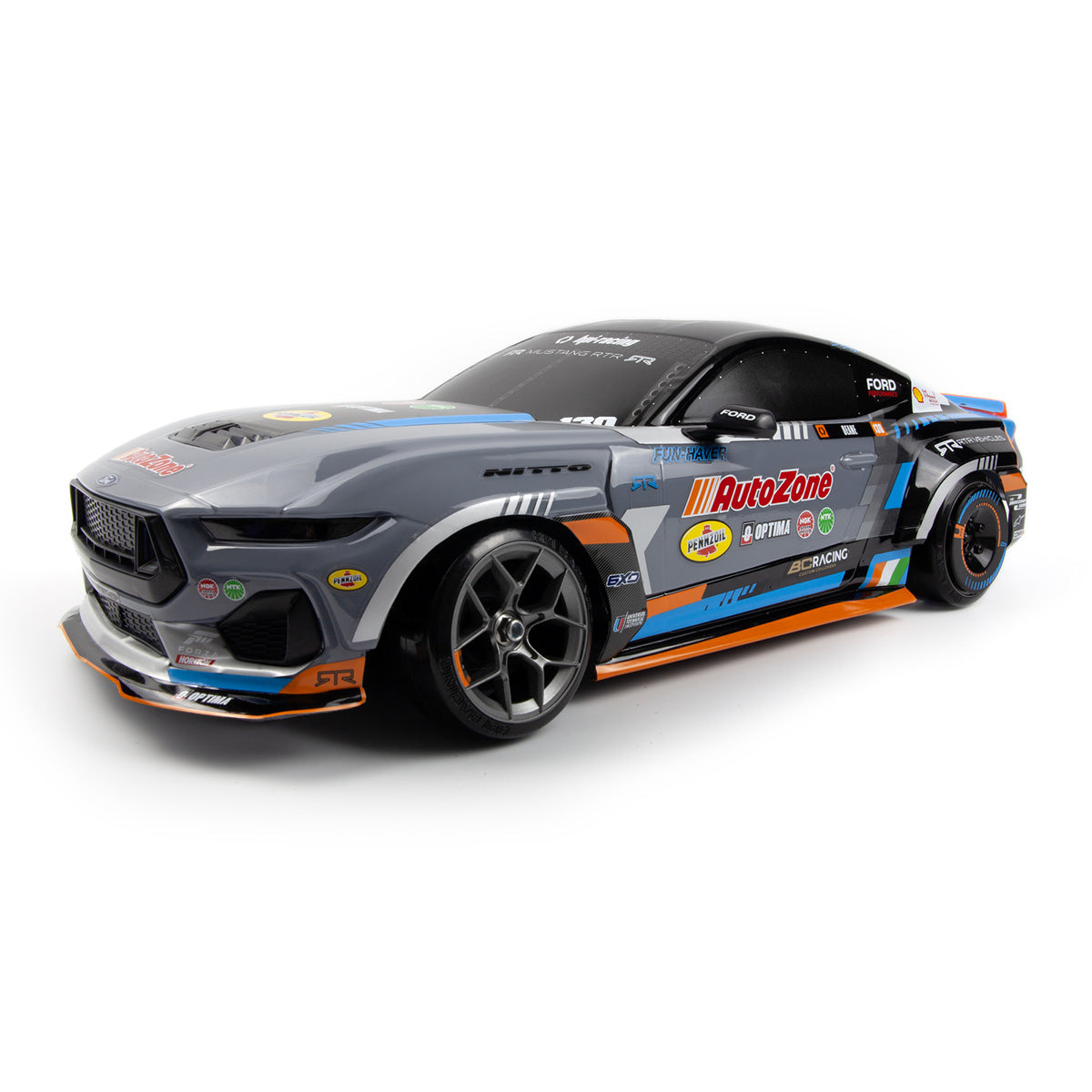 HPI Stage-D10 Flux Ford Mustang RTR Spec-5 FD James Deane 1/10 Brushless Drift Car