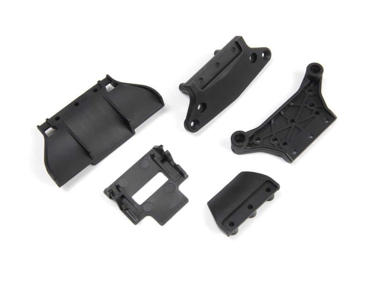HPI Racing Front Bumper & Diffuser Set HPI161023 – Stage-D10 1/10 RWD Drift Car Spare Part, Genuine HPI Replacement